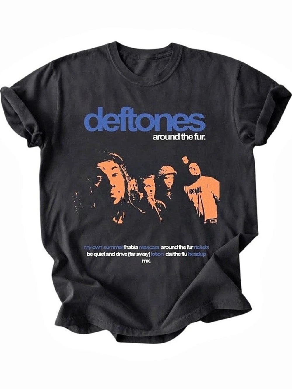 Deftones Around The Fur Album Cover Dark Art Gildan T-Shirt